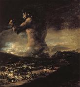 Francisco Goya The Colossus oil painting